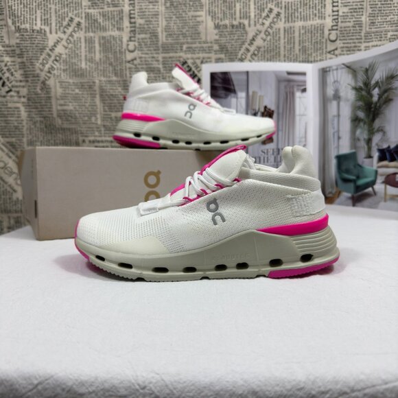 On cloud pink shoes Fashion sneaker casual shoes - Picture 3 of 7